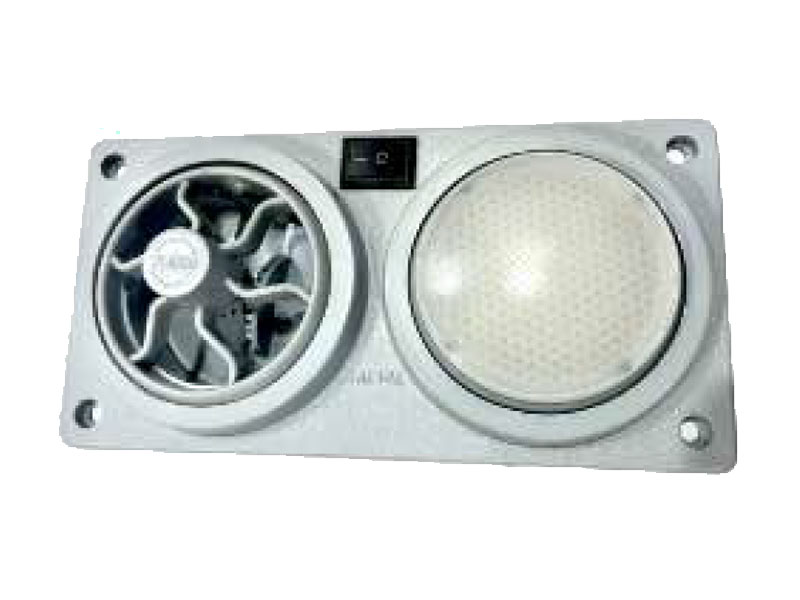 Double AC Louvers With Lights